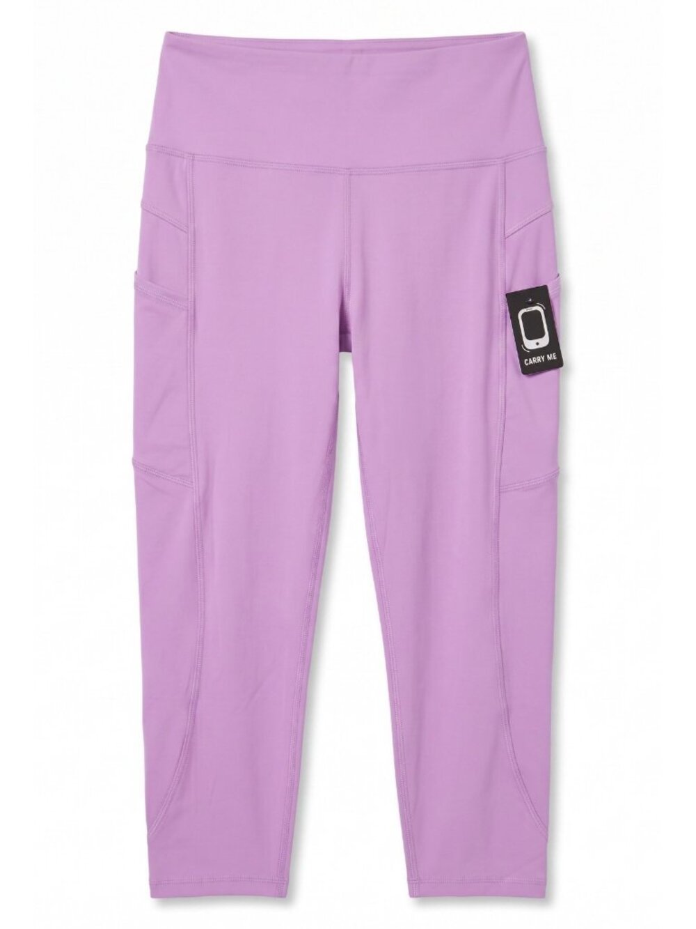 X by GOTTEX Orchid Studio Capri Leggings Tummy Control MEDIUM NWT